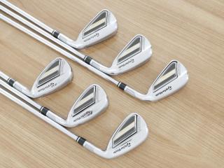 iron_set : ชุดเหล็ก Taylormade M GLOIRE (ปี 2020 รุ่นท๊อปสุด ไกลสุด Japan Spec) มีเหล็ก 5-Pw (6 ชิ้น) ก้านเหล็ก NS Pro 820 Flex S