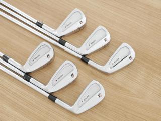 Iron set : Bridgestone : **มีตำหนิ** ชุดเหล็ก Bridgestone Tour B 201CB Forged (รุ่นปี 2021 นุ่ม แน่น คม) มีเหล็ก 5-Pw (6 ชิ้น) ก้านเหล็ก Dynamic Gold S200
