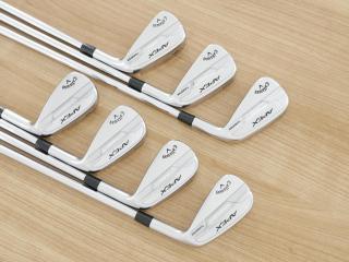 Iron set : Callaway : ชุดเหล็ก Callaway APEX Pro Forged (ออกปี 2022) มีเหล็ก 4-Pw (7 ชิ้น) ก้านเหล็ก Dynamic Gold S200