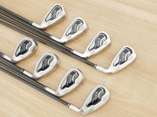 Iron set : XXIO : ชุดเหล็ก XXIO 6 (ใบใหญ่ ตีง่าย ไกล) มีเหล็ก 5-Pw,Aw,Sw (8 ชิ้น) ก้านกราไฟต์ MP-600 Flex R