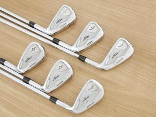 iron_set : ชุดเหล็ก Callaway APEX Pro Forged (ออกปี 2019) มีเหล็ก 5-Pw (6 ชิ้น) ก้านเหล็ก NS Pro 950 Flex S