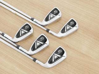 Iron set : PRGR : ชุดเหล็ก PRGR ID Nabla X Black มีเหล็ก 6-Pw (5 ชิ้น) ก้านกราไฟต์ Flex SR (M-40)