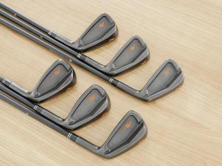 Iron set : Miura : ชุดเหล็ก Miura CB-302 Black Forged (ออกปี 2023 นุ่มมากๆๆ) มีเหล็ก 5-Pw (6 ชิ้น) ก้านกราไฟต์ Mitsubishi VANQUISH 5 Flex R
