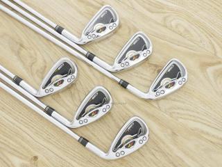Iron set : Taylormade : ชุดเหล็ก Taylormade R7 CGB Max (ใบใหญ่ ตีง่าย) มีเหล็ก 5-Pw (6 ชิ้น) ก้านเหล็ก NS Pro 950 Flex R