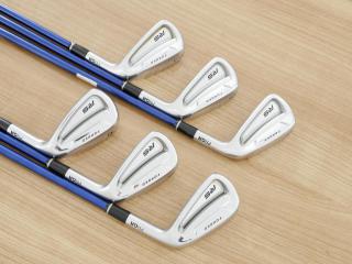 Iron set : PRGR : ชุดเหล็ก PRGR RS Forged (ออกปี 2019 นุ่มมากๆ) มีเหล็ก 5-Pw (6 ชิ้น) ก้านกราไฟต์ Mitsubishi Diamana Flex R