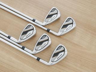 iron_set : ชุดเหล็ก Callaway Mavrik (ปี 2020 ตีง่าย ไกลมากๆ) มีเหล็ก 6-Pw (5 ชิ้น) ก้านกราไฟต์ Mitsubishi Diamana 50 Flex S
