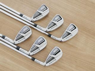 iron_set : ชุดเหล็ก Taylormade M5 (ออกปี 2019 Japan Spec) มีเหล็ก 5-Pw (6 ชิ้น) ก้านเหล็ก Dynamic Gold S200
