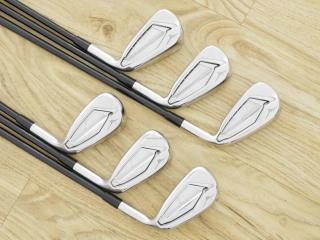iron_set : ชุดเหล็ก Mizuno JPX 919 Hot Metal (ปี 2020 ตัวท๊อป ใบใหญ่ ไกล หน้าเด้ง) มีเหล็ก 5-Pw (6 ชิ้น) ก้านกราไฟต์ Flex SR