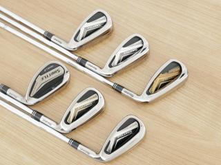 Iron set : Maruman : ชุดเหล็ก Maruman Shuttle NX-1 (ออกปี 2018 หน้าเด้งสุดๆ โกงสุดๆ เหล็ก 7 Loft 27) มีเหล็ก 7-Pw,Pa,Aw (6 ชิ้น) ก้านเหล็ก Flex S