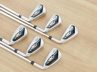 Iron set : Callaway : ชุดเหล็ก Callaway XR OS (ใบใหญ่ ตีง่ายมาก) มีเหล็ก 5-Pw (6 ชิ้น) ก้านเหล็ก NS Pro 850 Flex R