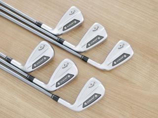 Iron set : Callaway : ชุดเหล็ก Callaway APEX Ai300 Forged (รุ่นล่าสุด ออกปี 2024) มีเหล็ก 6-Pw,Aw (6 ชิ้น) ก้านกราไฟต์ Fujikura MC 80 Flex R