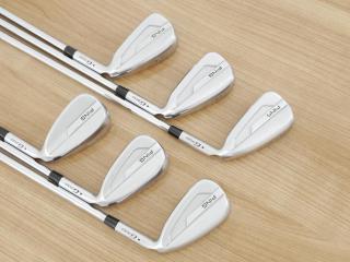 iron_set : ชุดเหล็ก Ping G700 (ปี 2019 Japan Spec. ใบใหญ่ ง่ายที่สุด ไกลที่สุดของ Ping) มีเหล็ก 5-Pw (6 ชิ้น) ก้านเหล็ก NS Pro 850 Flex R