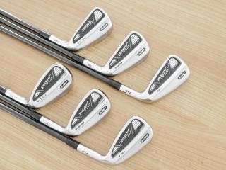 Iron set : Titleist : ชุดเหล็ก Titleist AP2 710 Forged มีเหล็ก 5-Pw (6 ชิ้น) ก้านกราไฟต์ Fujikura Motore Flex R