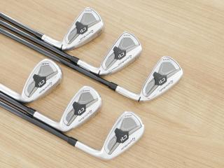 Iron set : Taylormade : ชุดเหล็ก Taylormade Qi MAX (รุ่นล่าสุด ออกปี 2026 Japan Spec.) มีเหล็ก 6-Pw,Aw (6 ชิ้น) ก้านกราไฟต์ Mitsubishi REAX 75 Flex S
