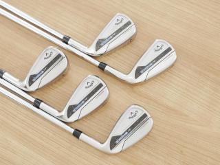 Iron set : Callaway : ชุดเหล็ก Callaway Paradym Ai Smoke (ออกปี 2024 ตีง่ายมาก ไกล Japan Spec.) มีเหล็ก 6-Pw (5 ชิ้น) ก้านเหล็ก NS Pro 950 Neo Flex S
