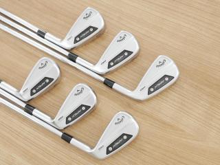 Iron set : Callaway : ชุดเหล็ก Callaway APEX Pro Forged (ออกปี 2024) มีเหล็ก 5-Pw (6 ชิ้น) ก้านเหล็ก NS Pro Modus 105 Flex S