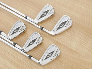iron_set : ชุดเหล็ก Callaway Paradym Ai Smoke Max Fast (ออกปี 2024 ตีง่ายมาก ไกล Japan Spec.) มีเหล็ก 6-Pw (5 ชิ้น) ก้านเหล็ก NS Pro ZELOS 7 Flex R