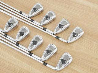 iron_set : ชุดเหล็ก Taylormade Qi MAX (รุ่นล่าสุด ออกปี 2026 Japan Spec.) มีเหล็ก 5-Pw,Aw,Sw,Lw (9 ชิ้น เต็มเซ็ต) ก้านเหล็ก NS Pro 850 Neo Flex S