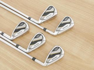 iron_set : ชุดเหล็ก Callaway Mavrik MAX (ออกปี 2020 ตีง่าย ไกลมากๆ) มีเหล็ก 6-Pw (5 ชิ้น) ก้านกราไฟต์ Mitsubishi Diamana 40 Flex R