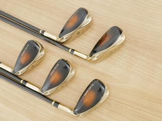 Iron set : Katana : ชุดเหล็กกระเทย Katana Izu Max Sniper มีเหล็ก 7-Pw,Aw (5 ชิ้น เบอร์ 7 ตีระยะเท่าเหล็ก 6 ปกติ) ก้านกราไฟต์ Flex R