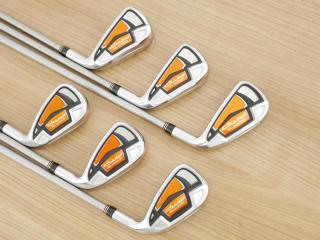 Iron set : ชุดเหล็ก Cobra AMP (ใบใหญ่ ตีง่าย) มีเหล็ก 5-Pw (6 ชิ้น) ก้านกราไฟต์ Fujikura Rombax 