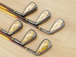 iron_set : ชุดเหล็ก Mutsumi Honma MH500X2 Maraging (ใบใหญ่ ตีง่าย ไกล) มีเหล็ก 5-Pw (6 ชิ้น) ก้านกราไฟต์ Flex SR