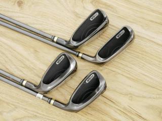 Iron set : PRGR : ชุดเหล็กกระเทย PRGR Egg PC-01 มีเหล็ก 6-9 (4 ชิ้น) ก้านกราไฟต์ Flex R (M-37)