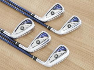 iron_set : ชุดเหล็ก Yamaha Inpres UD+2 (ออกปี 2019 ตีไกลที่สุด ไกลกว่าเหล็กทั่วไป 2 เบอร์ หน้าเด้ง COR 0.822) มีเหล็ก 7-Pw,Aw (5 ชิ้น) ก้านกราไฟต์ Flex R