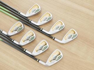Iron set : Honma : **ก้าน 3 ดาว** ชุดเหล็ก Honma Beres IE-01 (ใบใหญ่ ลอยง่าย เหมาะกับซีเนียร์) มีเหล็ก 4-11 (8 ชิ้น) ก้าน ARMRQ 6 (45) Flex R (3 ดาว)