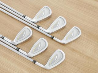 Iron set : Fourteen : ชุดเหล็ก Fourteen TC-404 (ปี 2018 ใบใหญ่ ตีไกลมาก เหล็ก 7 Loft 28) มีเหล็ก 6-Pw,Aw (6 ชิ้น) ก้านกราไฟต์ Flex R