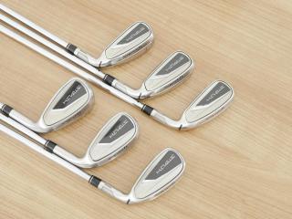 Iron set : Taylormade : ชุดเหล็ก Taylormade Stealth HD (ออกปี 2022 Japan Spec. ใบใหญ่มาก ตีง่ายสุดๆ) มีเหล็ก 5-Pw (6 ชิ้น) ก้านเหล็ก KBS Max MT 85 Flex S