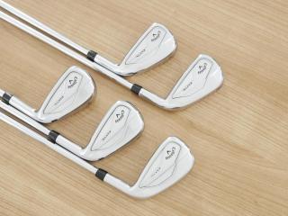 iron_set : ชุดเหล็ก Callaway ELYTE (รุ่นล่าสุด ออกปี 2025 ตีง่ายมาก ไกล Japan Spec.) มีเหล็ก 6-Pw (5 ชิ้น) ก้านเหล็ก NS Pro Zelos 7 Flex S