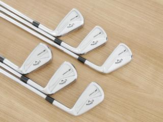 iron_set : ชุดเหล็ก Callaway X Forged (รุ่นล่าสุด ปี 2024 นุ่ม แน่น หล่อมาก) มีเหล็ก 5-Pw (6 ชิ้น) ก้านเหล็ก NS Pro Modus 115 Flex S