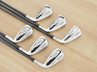 Iron set : Titleist : ชุดเหล็ก Titleist AP1 718 (ออกปี 2018) มีเหล็ก 5-Pw (6 ชิ้น) ก้านกราไฟต์ Fujikura MCI 60 Flex S