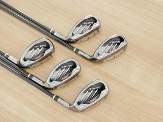 Iron set : Maruman : ชุดเหล็กกระเทย Maruman Shuttle i3000AR (ตีง่าย ไกลมาก) มีเหล็ก 7-10,Pw (5 ชิ้น) ก้านกราไฟต์ Flex R