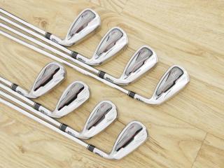 Iron set : PRGR : ชุดเหล็ก PRGR RS Red (รุ่นปี 2020 หน้าเด้ง ตีไกลมาก) มีเหล็ก 5-Pw,Aw,Sw (8 ชิ้น) ก้านเหล็ก NS Pro 80 Flex SR (M-40)