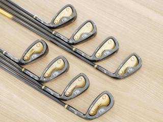 iron_set : ชุดเหล็ก Mutsumi Honma MH708X (ใบใหญ่ ตีง่าย ไกล) มีเหล็ก 5-Pw,Aw,Sw (8 ชิ้น) ก้านกราไฟต์ Flex R