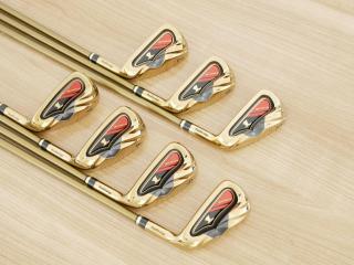 iron_set : ชุดเหล็ก Kasco ID Maraging มีเหล็ก 5-Pw,Aw (7 ชิ้น) ก้านกราไฟต์ Flex R