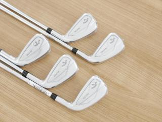 Iron set : Callaway : **ของใหม่ ยังไม่แกะพลาสติก** ชุดเหล็ก Callaway ELYTE (รุ่นล่าสุด ออกปี 2025 ตีง่ายมาก ไกล Japan Spec.) มีเหล็ก 6-Pw (5 ชิ้น) ก้านเหล็ก NS Pro 950 NEO Flex R