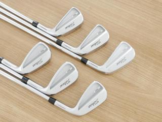 Iron set : Titleist : ชุดเหล็ก Titleist T150 Forged (ออกปี 2023 นุ่ม แน่น คม) มีเหล็ก 5-Pw (6 ชิ้น) ก้านเหล็ก Dynamic Gold EX Weight Lock Tour Issue S200