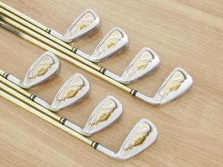 Iron set : Honma : ชุดเหล็ก Honma Beres IS-05 Forged (ปี 2017) มีเหล็ก 6-11,Aw,Sw (8 ชิ้น ระยะเทียบเท่า 5-Pw,Aw,Sw ของรุ่นอื่นๆ) ก้าน ARMRQ ∞ (48) Flex R (2 ดาว)