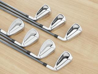 Iron set : Yamaha : ชุดเหล็ก Yamaha Inpres DriveStar Type D (รุ่นล่าสุด ปี 2025 ตีไกลที่สุด ไกลกว่าเหล็กทั่วไป 2 เบอร์ หน้าเด้งมากๆ) มีเหล็ก 7-Pw,Aw,As,Sw (7 ชิ้น) ก้านกราไฟต์ Fujikura Speeder NX M-425i Flex SR