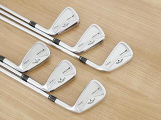 iron_set : ชุดเหล็ก Callaway X Forged Star (ออกปี 2024) มีเหล็ก 5-Pw (6 ชิ้น) ก้านเหล็ก NS Pro 950 NEO Flex S