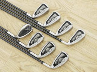 iron_set : ชุดเหล็ก Tsuruya AXEL XP HM (หน้าเด้ง ตีไกลมากๆ) มีเหล็ก 5-Pw,Aw,Sw (8 ชิ้น) ก้านกราไฟต์ Flex R