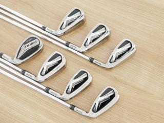 Iron set : Maruman : ชุดเหล็ก Maruman Shuttle NX-1 (ปี 2018 หน้าเด้งสุดๆ โกงสุดๆ เหล็ก 7 Loft 27) มีเหล็ก 6-Pw,Pa,Aw (7 ชิ้น) ก้านเหล็ก NS Pro Zelos 7 Flex S
