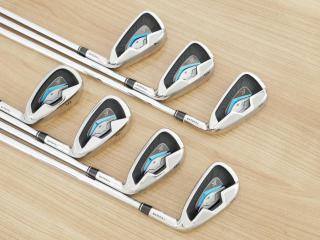 iron_set : ชุดเหล็ก Tsuruya AXEL BL (ตีง่าย ไกล หน้าเด้ง) มีเหล็ก 5-Pw,Sw (7 ชิ้น) ก้านเหล็ก NS Pro 950 HT Flex S