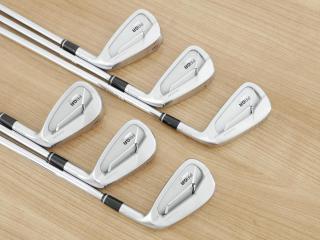 Iron set : PRGR : ชุดเหล็ก PRGR 03 Forged (รุ่นปี 2023 ตีง่าย ไกลมากๆๆ) มีเหล็ก 6-Pw,AW (6 ชิ้น) ก้านเหล็ก NS Pro 85 Flex SR (M-40)