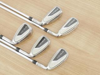 Iron set : Taylormade : ชุดเหล็ก Taylormade Stealth HD (ออกปี 2022 Japan Spec. ใบใหญ่มาก ตีง่ายสุดๆ) มีเหล็ก 6-Pw (5 ชิ้น) ก้านเหล็ก KBS Max MT 80 Flex S