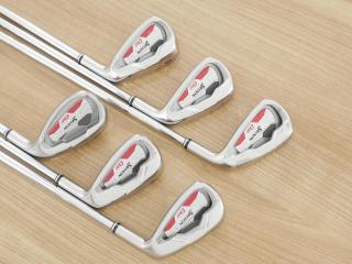 Iron set : ชุดเหล็ก Srixon GIE (ใบใหญ่ ตีง่าย) มีเหล็ก 6-Pw,Sw (6 ชิ้น) ก้านเหล็ก NS Pro 950 Flex R
