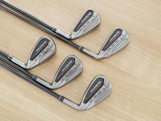 Iron set : Callaway : ชุดเหล็ก Callaway Big Bertha (รุ่นล่าสุด ปี 2023 ตีง่ายที่สุดของ Callaway) มีเหล็ก 6-Pw (5 ชิ้น) ก้านกราไฟต์ Fujikura Speeder NX Flex R